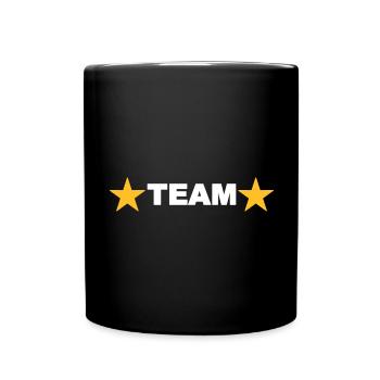 Étoile de l’arrière de l’équipe - Mug uni - noir - Devant