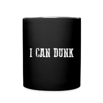 I Can Dunk 3 - Full Colour Mug - black - Front