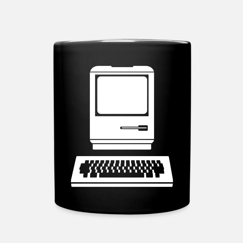 Ordinateur - Mug uni - noir