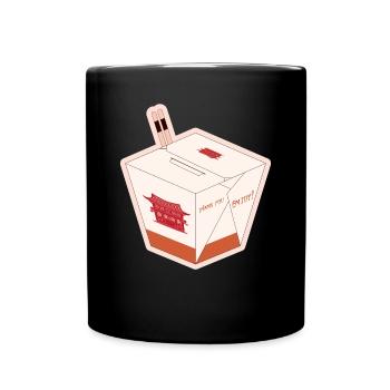 Une question de goût - Mug uni - noir - Devant