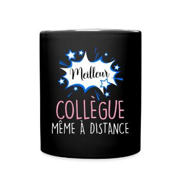 Meilleur collegue Cadeau Homme - Mug uni - noir - Devant