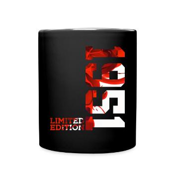 75TH BIRTHDAY 75TH ANNIVERSARY LIMITED EDITION 1951 - Full Colour Mug - black - Front
