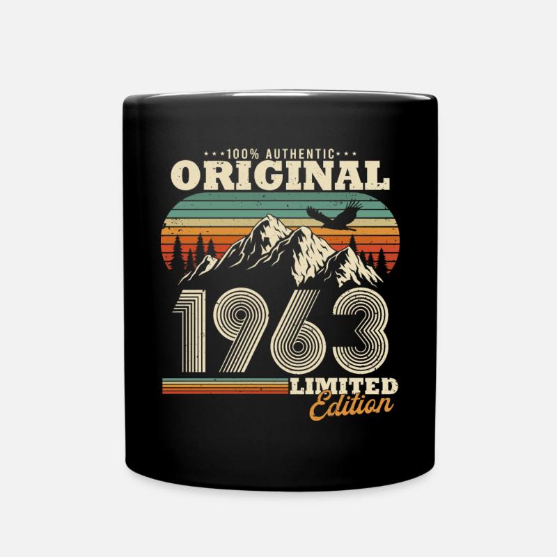 Original 1963 Vintage Vintage Cadeau d’anniversaire - Mug uni - noir