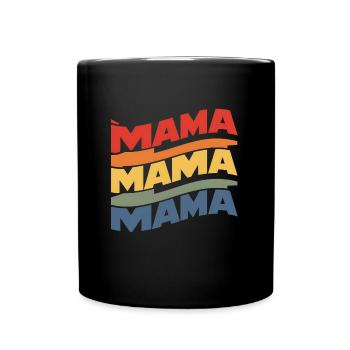 Super Love Mom - Full Colour Mug - black - Front