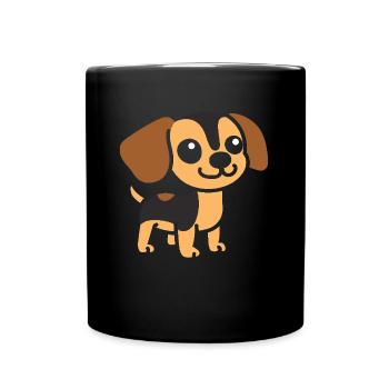 Chiweenie - Mug uni - noir - Devant