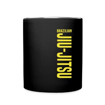 Brazilian Jiu Jitsu T-shirt BJJ Jiu-Jitsu - Tasse einfarbig - Schwarz - Vorne