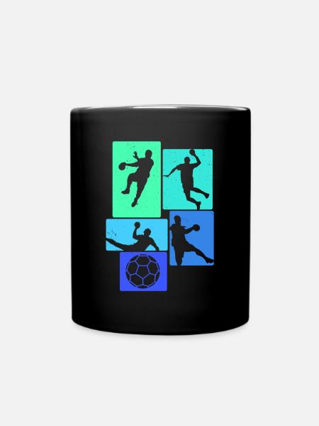 Handball Joueurs de handball - Mug uni - noir