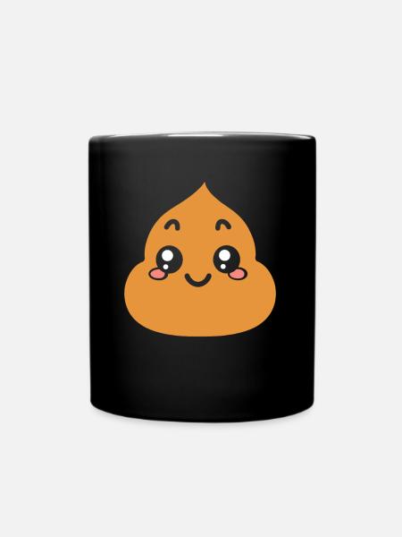 caca - Mug uni - noir