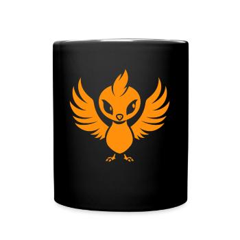 Phönix - Tasse einfarbig - Schwarz - Vorne