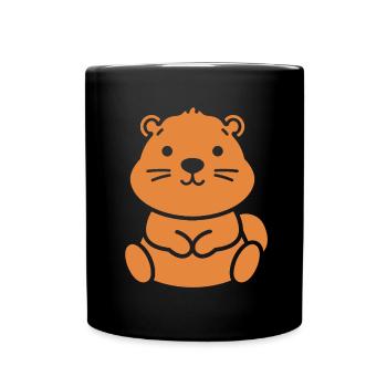 Bieber - Tasse einfarbig - Schwarz - Vorne
