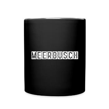 Meerbusch Airport Sign - Full Colour Mug - black - Front