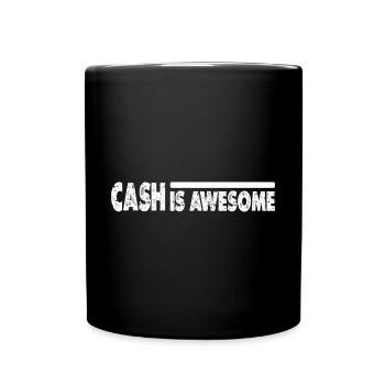 L’argent est génial 12 - Mug uni - noir - Devant