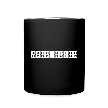 Warrington Flughafentafel - Tasse einfarbig - Schwarz - Vorne