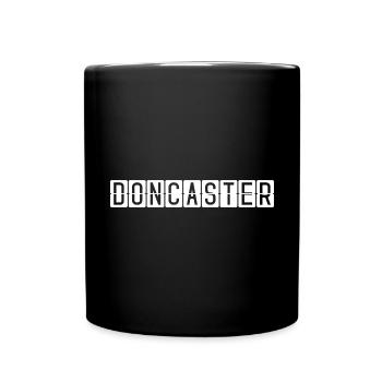 Doncaster Airport Sign - Full Colour Mug - black - Front