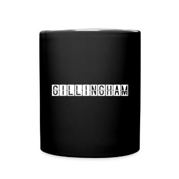 Gillingham Airport Sign - Full Colour Mug - black - Front