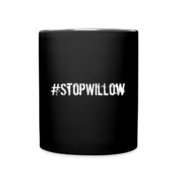Protect Our Planet Preserve Future Stop Willow - Tasse einfarbig - Schwarz - Vorne