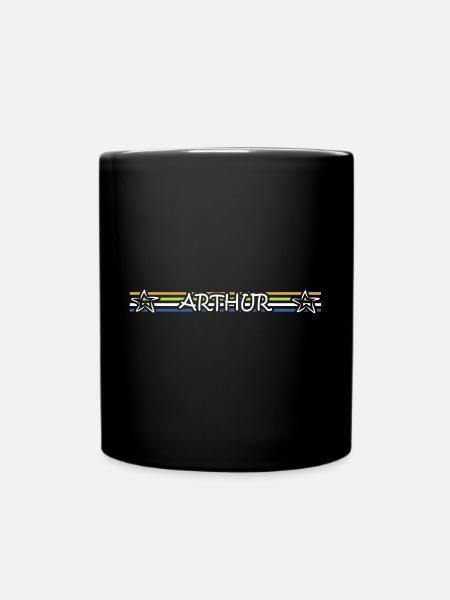 Arthur - Tasse einfarbig - Schwarz