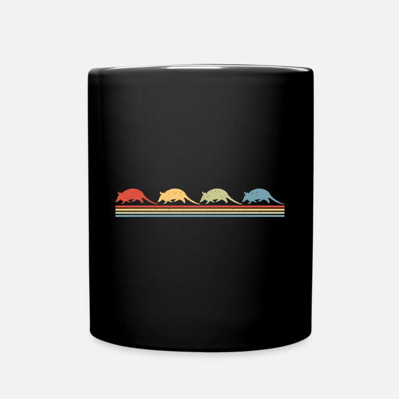 Gürteltier Haustier Gürteltier Geschenk - Tasse einfarbig - Schwarz