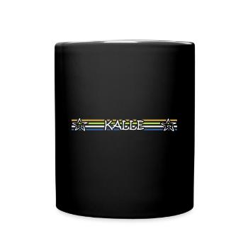 Kalle comme anniversaire - Mug uni - noir - Devant