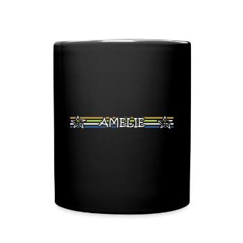 Amelie - Tasse einfarbig - Schwarz - Vorne
