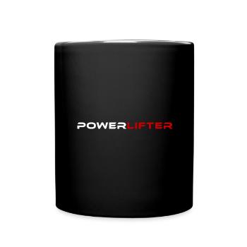 Powerlifter 1 - Mug uni - noir - Devant