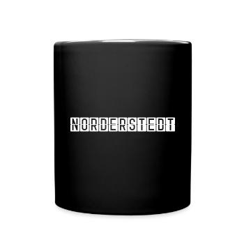 Panneau de l’aéroport de Norderstedt - Mug uni - noir - Devant