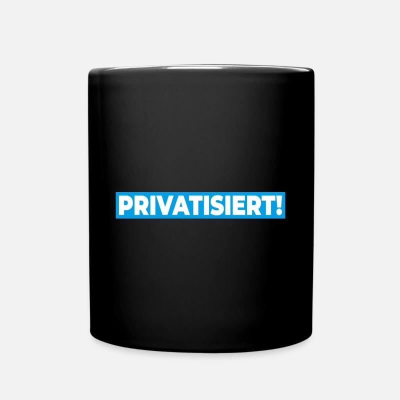 FDP JuLIs Junge Liberale Liberal Neoliberal - Tasse einfarbig - Schwarz
