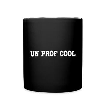 Un Profe Cool ein cooler Französisch Lehrer - Tasse einfarbig - Schwarz - Vorne