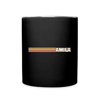 Cadeau pour Amila - Mug uni - noir - Devant