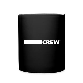crew linie - Tasse einfarbig - Schwarz - Vorne