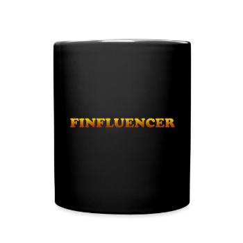Graphique Finfluencer Influencer - Mug uni - noir - Devant