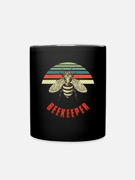 Beekeepers beekeepers - Full Colour Mug - black