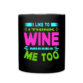 Mère Enceinte Bébé Nourrisson T-shirt Maman - Mug uni - noir - Devant