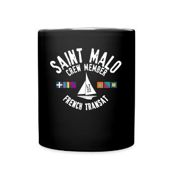 St Malo French Transat - Mug uni - noir - Devant