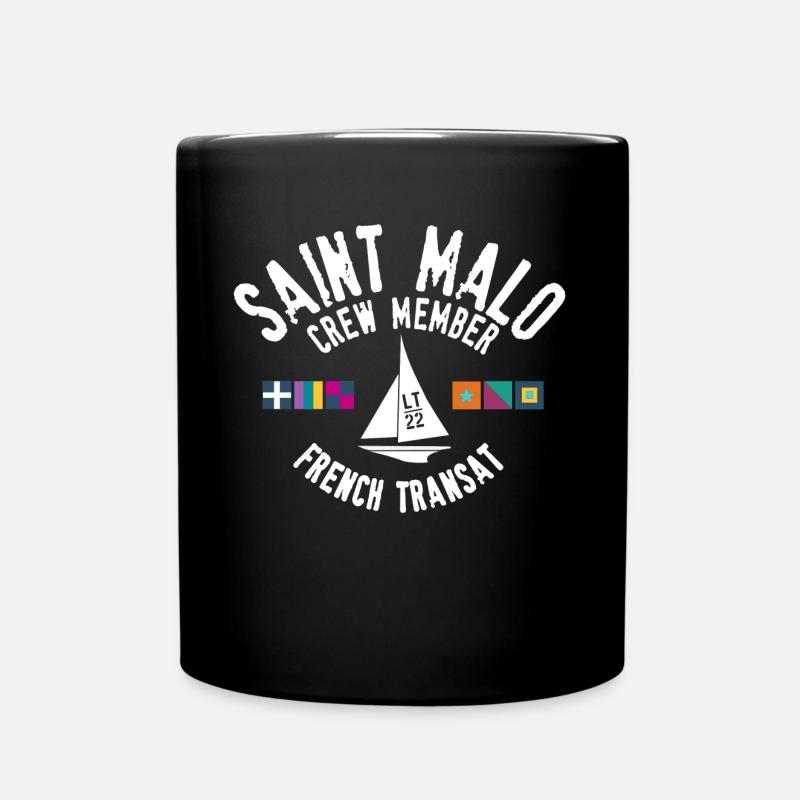 St Malo French Transat - Mug uni - noir