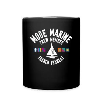 Marine-Besatzungsmodus - Tasse einfarbig - Schwarz - Vorne