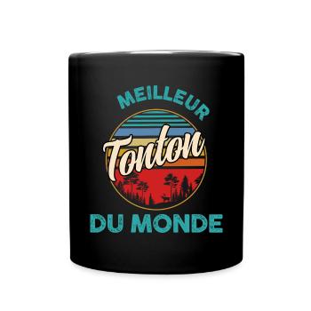 Meilleur TOnton Du Monde C'est Le Mien - Mug uni - noir - Devant