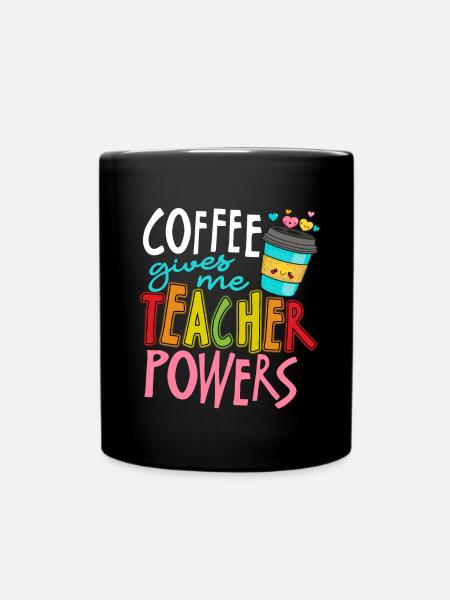 Lehrer Lehrer Kaffee - Tasse einfarbig - Schwarz