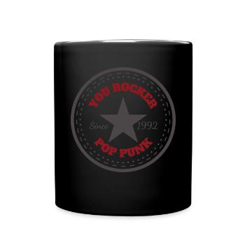 YOU ROCKER POP PUNK - Full Colour Mug - black - Front