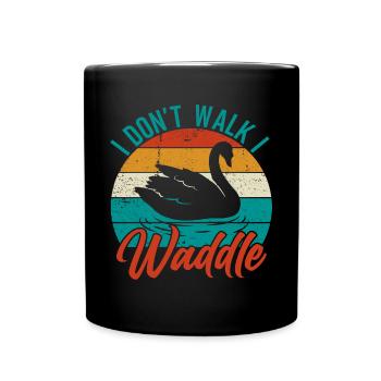 Propriétaire de canard Canard Mère Canard Amoureux Canard - Mug uni - noir - Devant