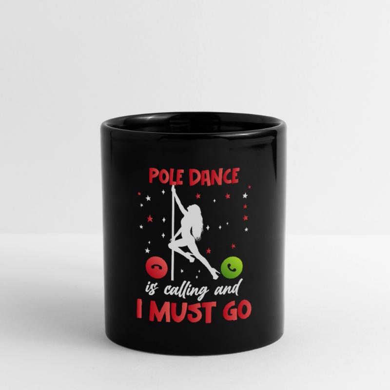 Pole Dance Dancing Pole Dance Dancer Full Colour Mug