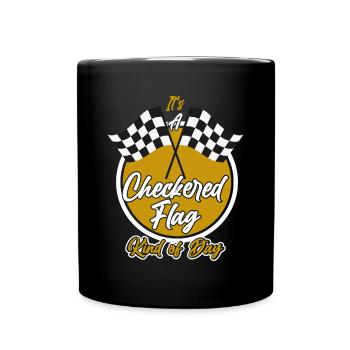 Racetrack Race Car Racing Autosport - Full Colour Mug - black - Front