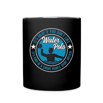 Wasserball Spieler Wasserball Mannschaft Trainer - Tasse einfarbig - Schwarz - Vorne