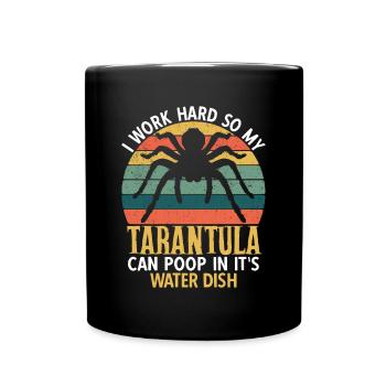 Tarantula Spiders Pet Tarantula Collector - Full Colour Mug - black - Front