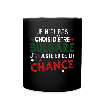 Bulgare Bulgarie Europe Cadeau Pays Humour - Mug uni - noir - Devant