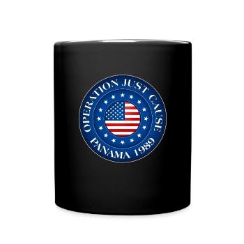 Operation Just Cause 1989 Panama - Full Colour Mug - black - Front