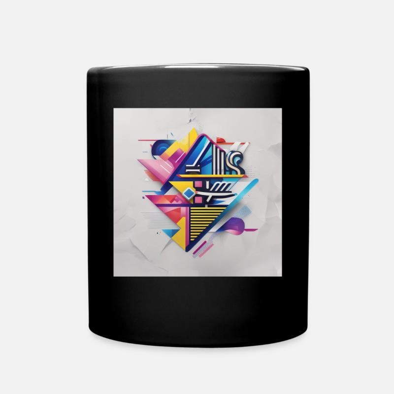 Type - Full Colour Mug - black