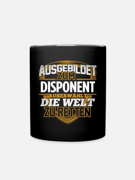 DISPONENT - Der Auserwählte - Tasse einfarbig - Schwarz