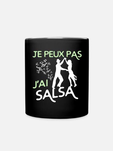 Danse Salsa - Mug uni - noir
