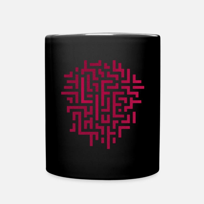 vie - Mug uni - noir